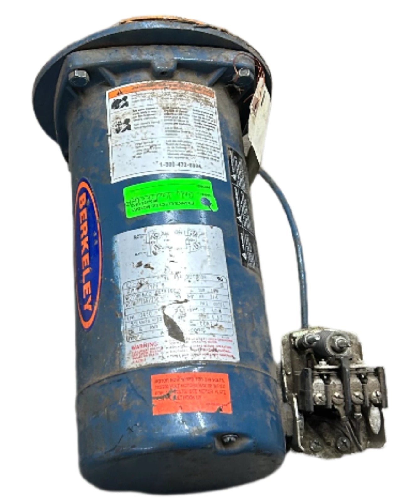 U180 - 3/4HP 115/230V 3450RPM Berkley ODP