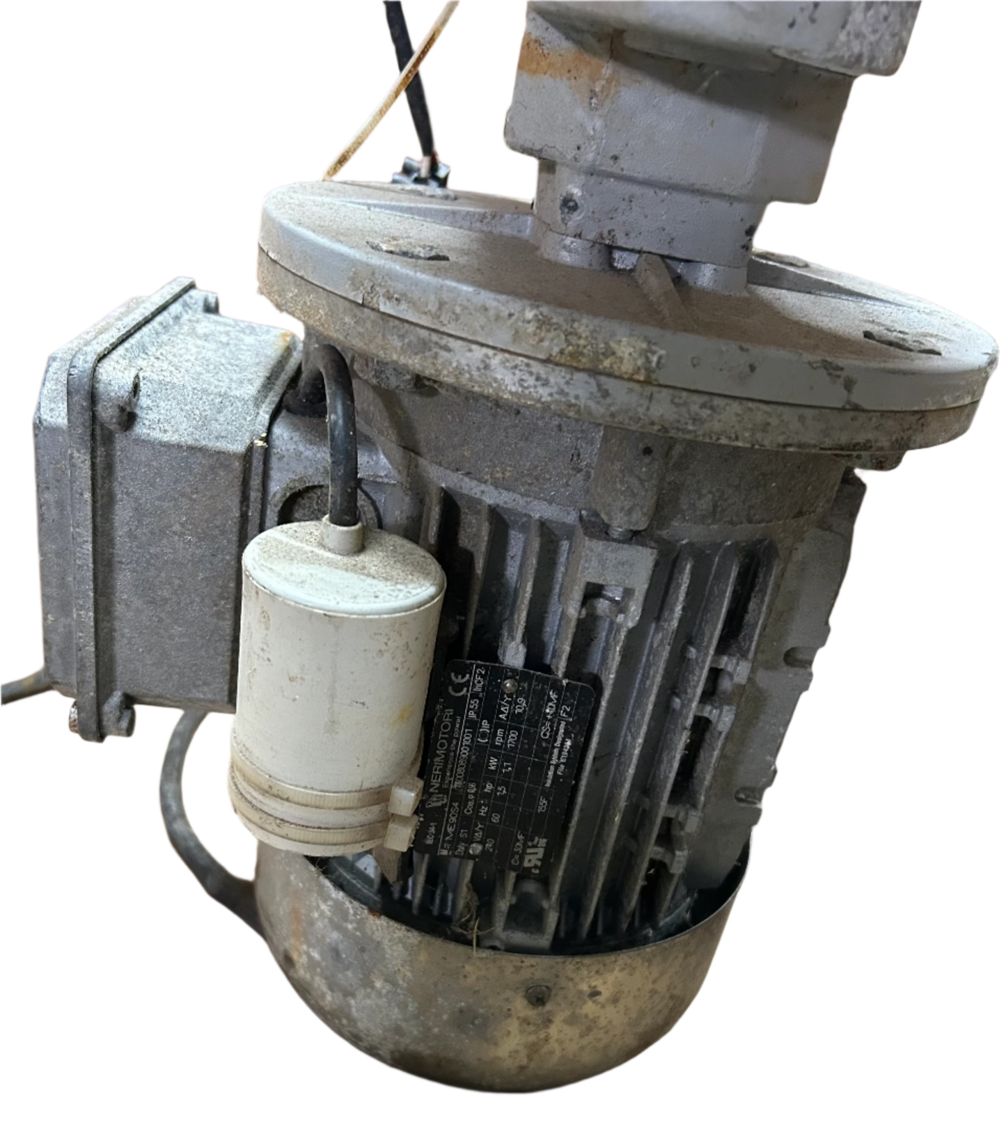 U163 - 1-1/2 HP 1700RPM 240V TEFC