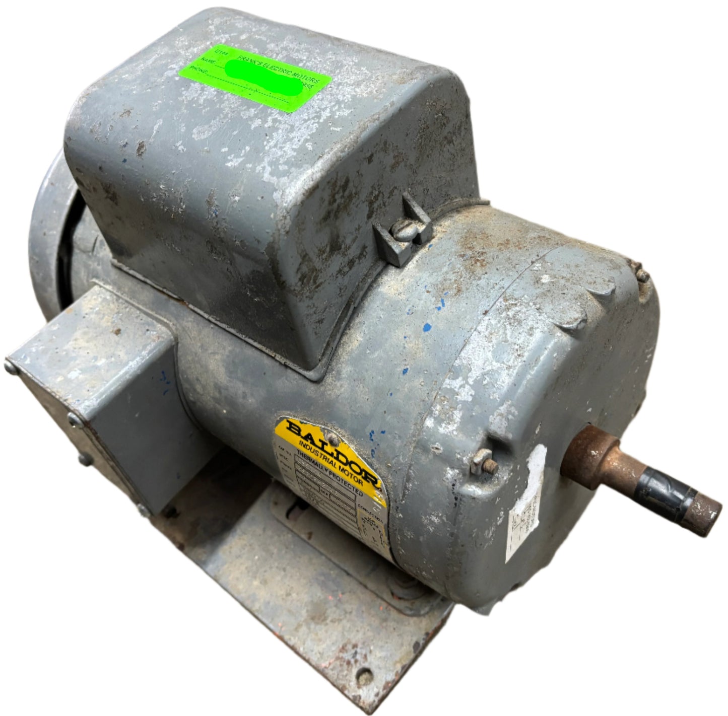 U144 - 1-1/2HP 1745RPM 115/230V Baldor TEFC