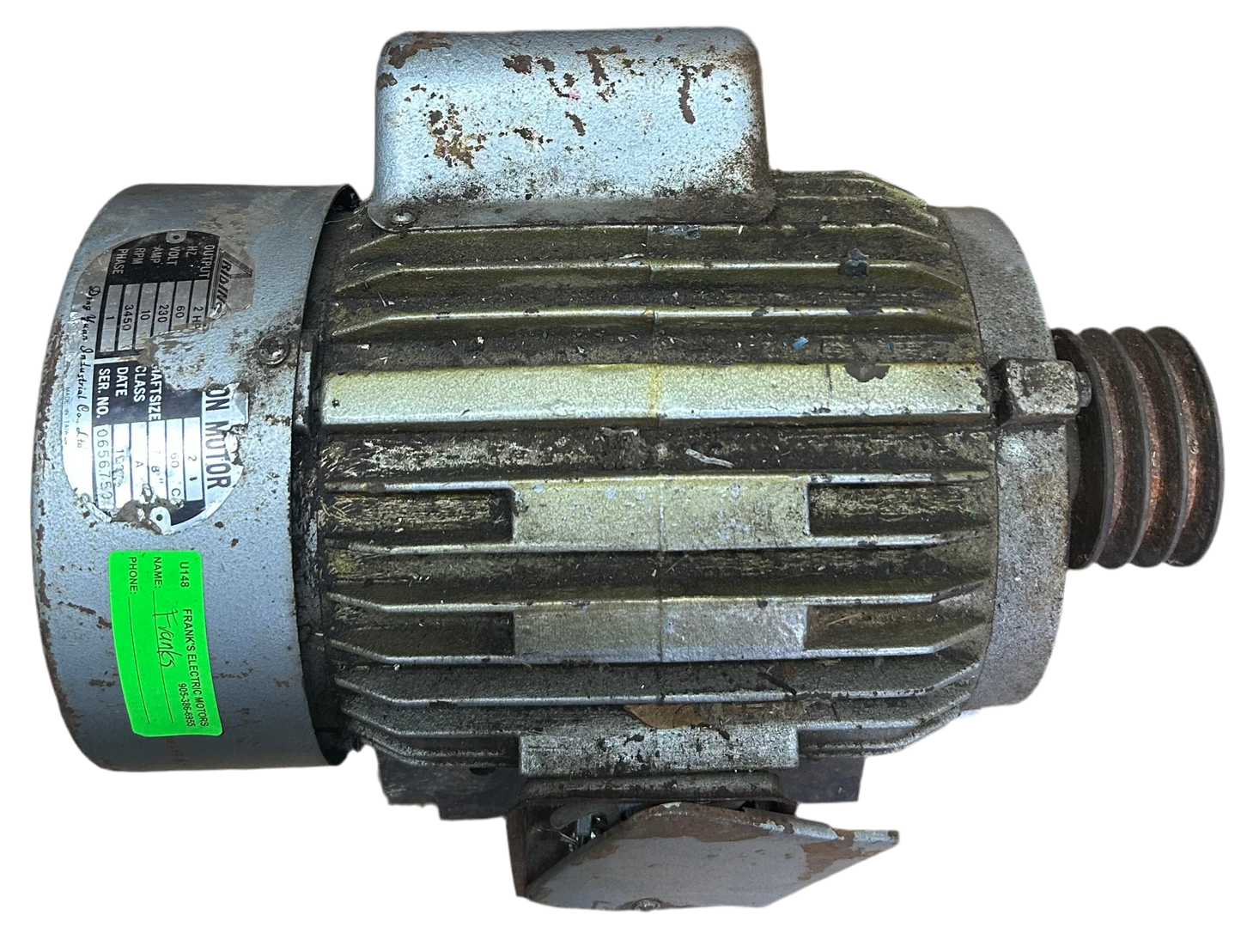 U148 - 2 HP 3450RPM 230V