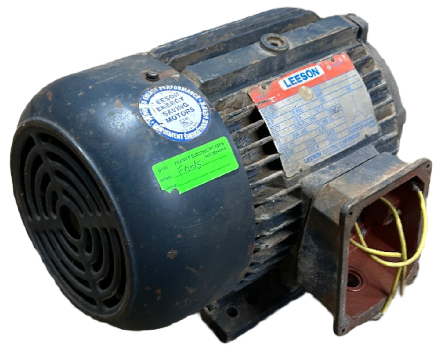 U145 - 5 HP 3510RPM 575V Leeson TEFC Motor