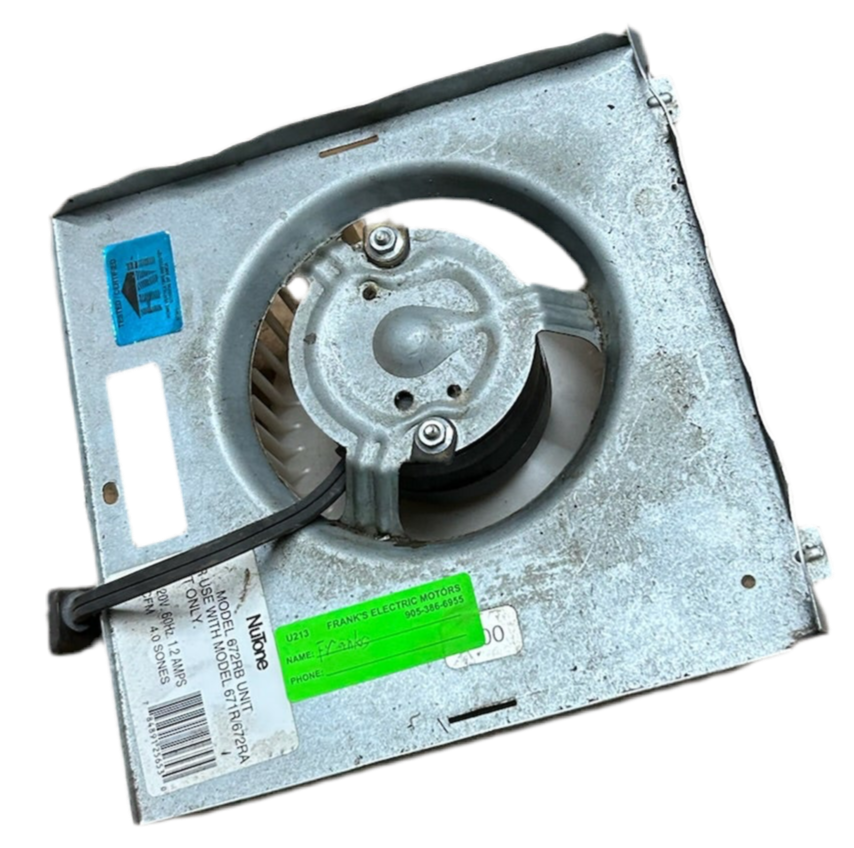 U213 - 1/45 HP 1500RPM 115V Rotom Bathroom Fan Motor