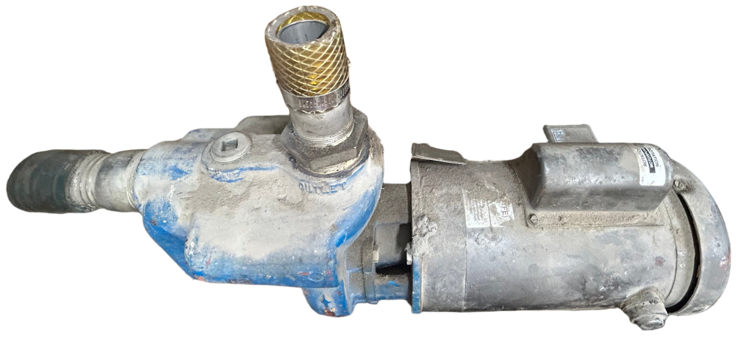 U288 - 2 HP 3450RPM 115/230V Baldor TEFC SCOT Pump