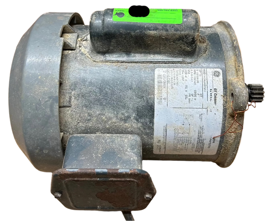 U141 - 1/2 HP 1725RPM 115/208-230V GE Motor TEFC Auger