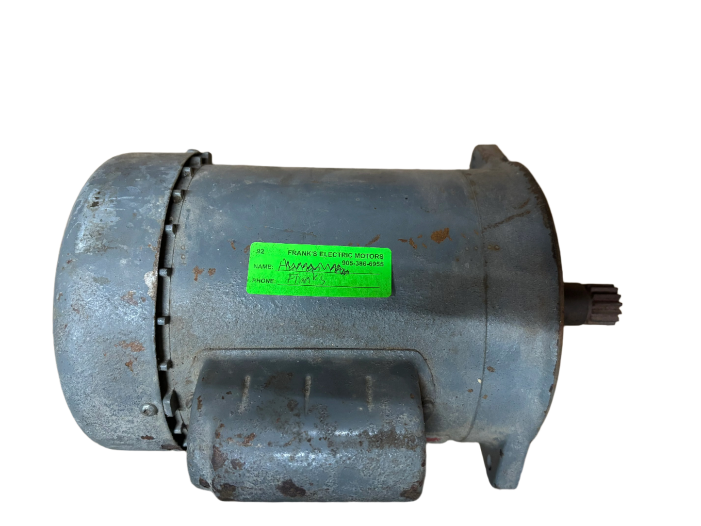 U92 - 1/2 HP 1725RPM 115/230V Dayton TEFC