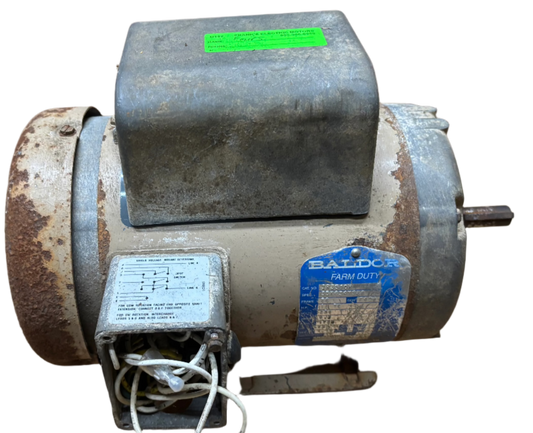 U142 - 1 HP 1725RPM 230V Baldor TEFC