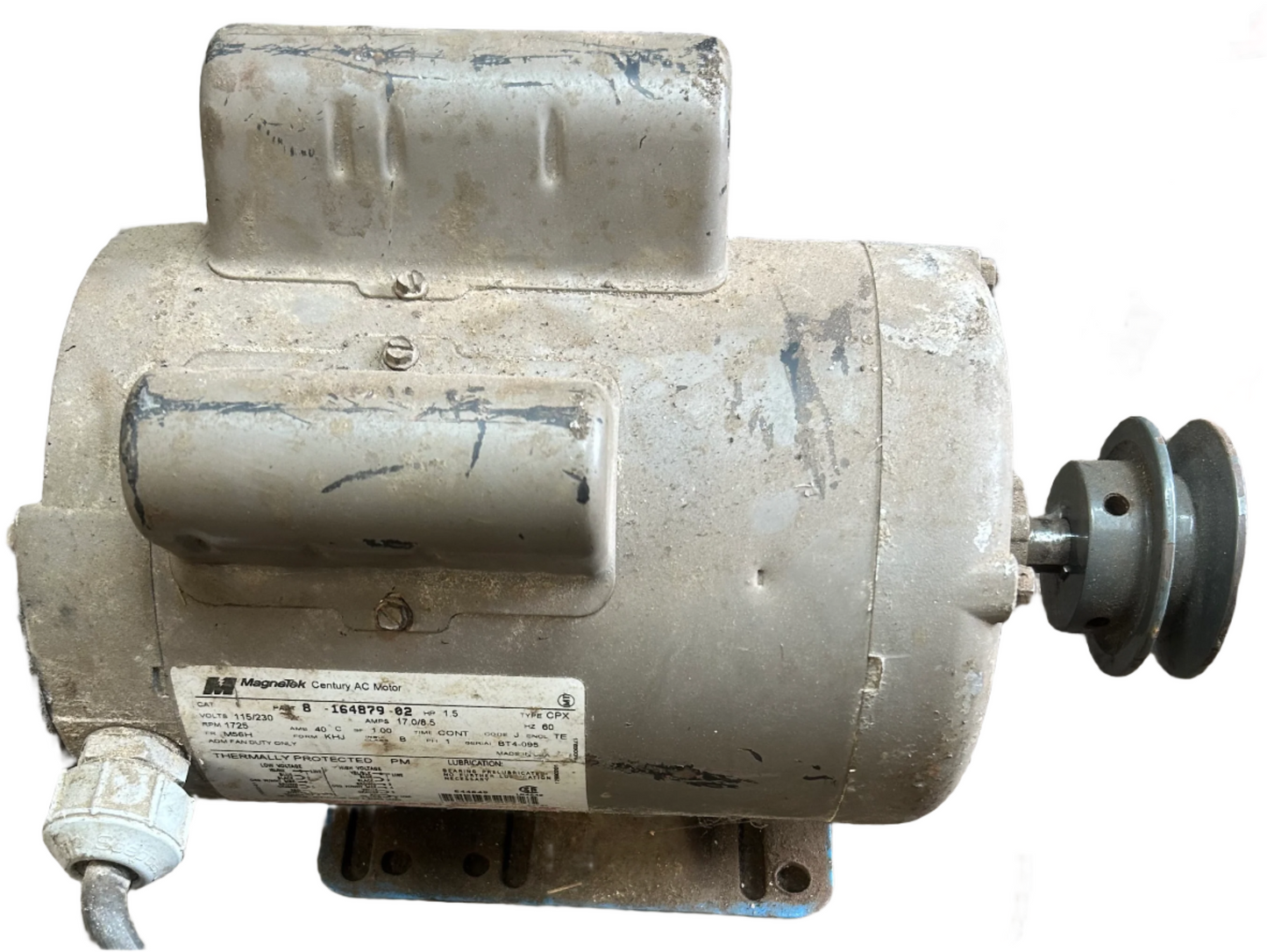 U283 - 1-1/2 HP 1725RPM 115/230V MagneTek TE