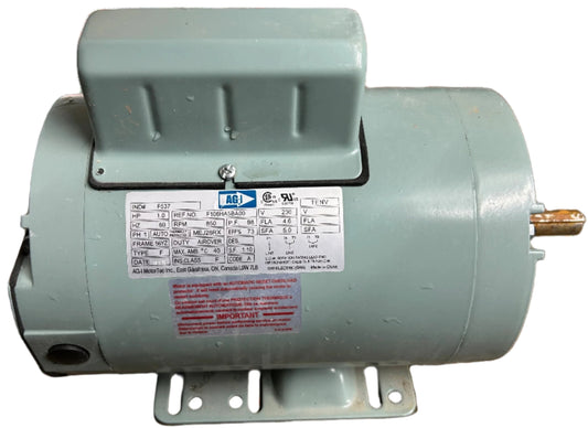 U233 - 1 HP 850RPM 230V AG-I TENV