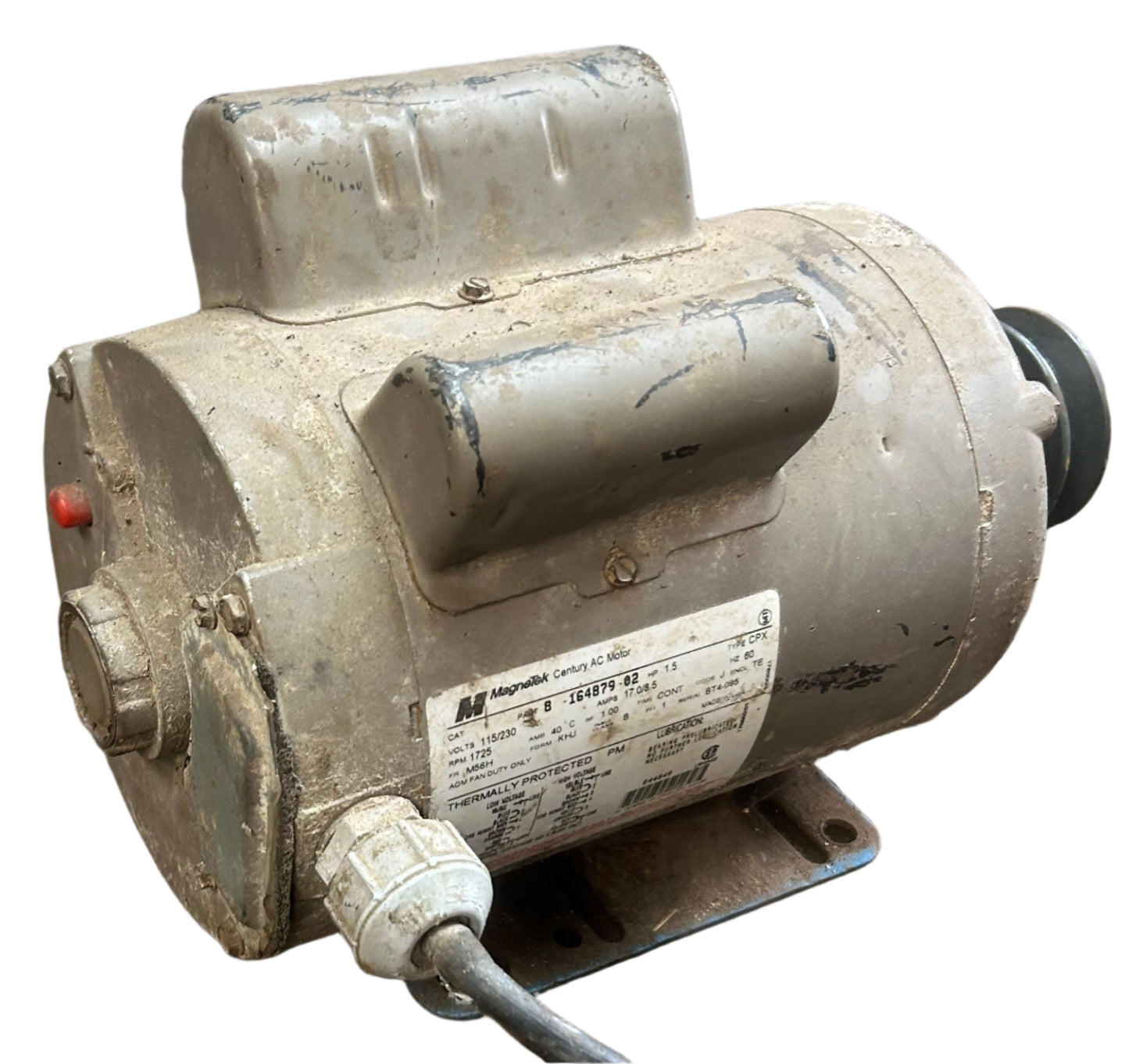 U283 - 1-1/2 HP 1725RPM 115/230V MagneTek TE