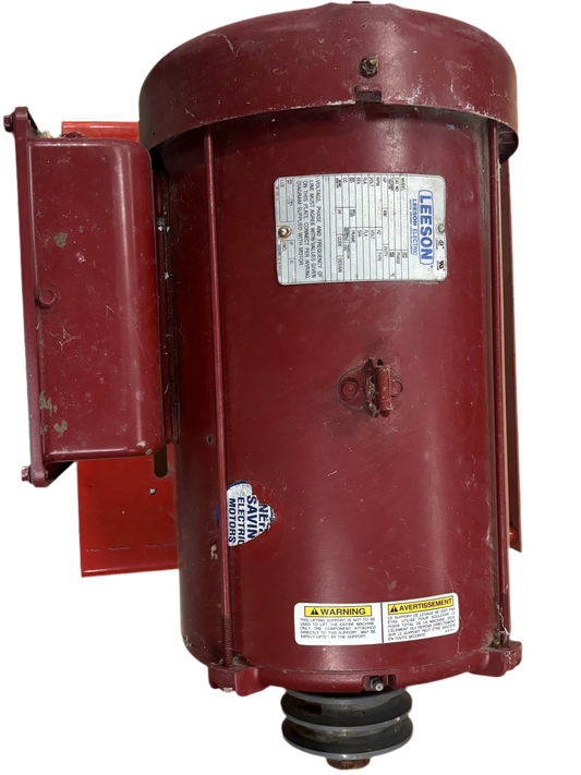 U241 - 7 1/2 HP 1740RPM 230V Leeson TEFC