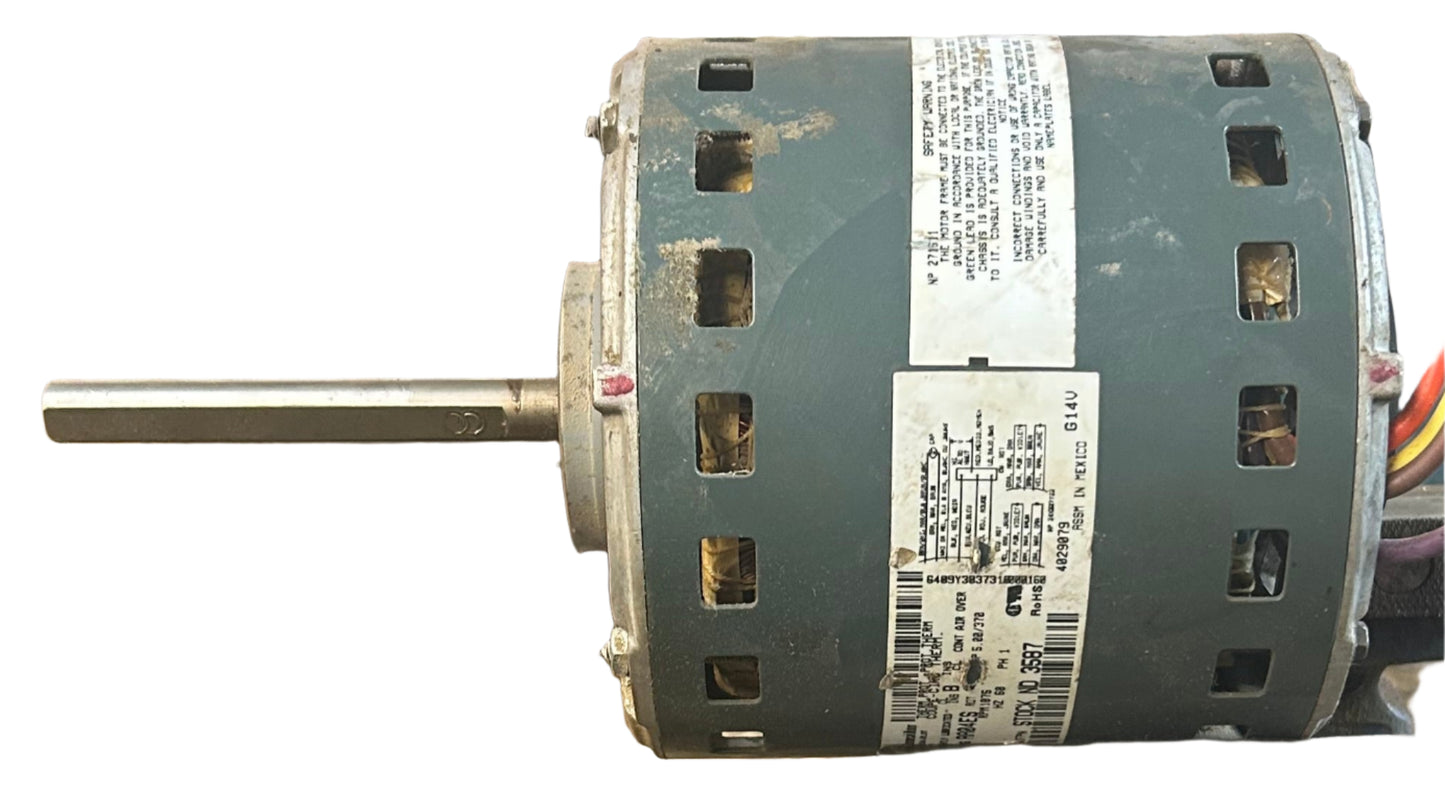 U__ - 1/2 HP 1075RPM 115V Heater Unit Motor