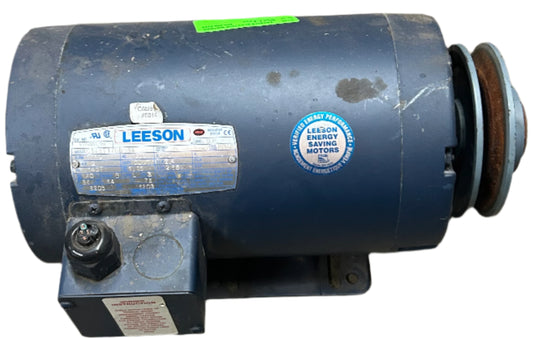 U129- 2 HP 1740RPM 575V Leeson TEFC Motor