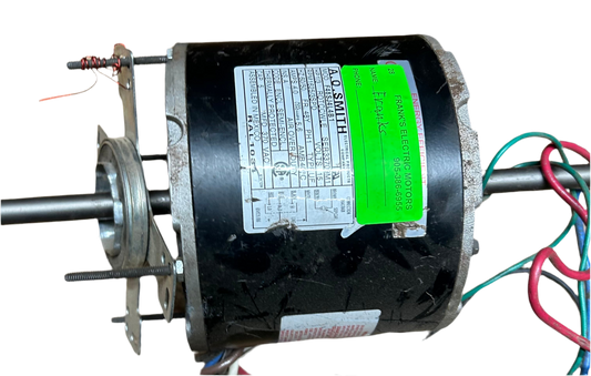 U28 - 1/3 HP 1625/3 speedRPM 115V A.O. Smith Blower Motor