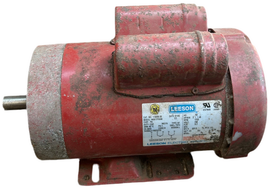 U223 - 2 HP 1725RPM 230V Leeson TEFC
