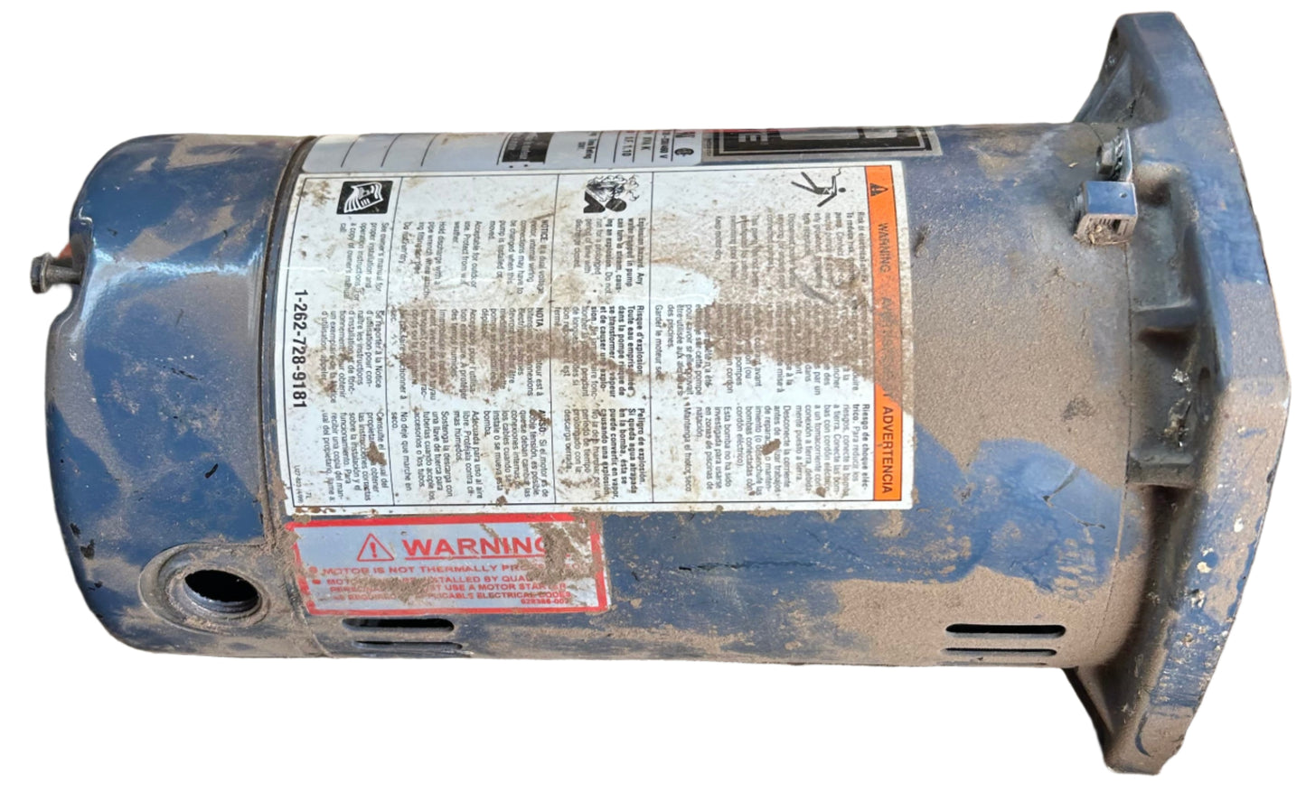 U___ - 1-1/2 HP 3450RPM 208-230/460V Sta-Rite DP