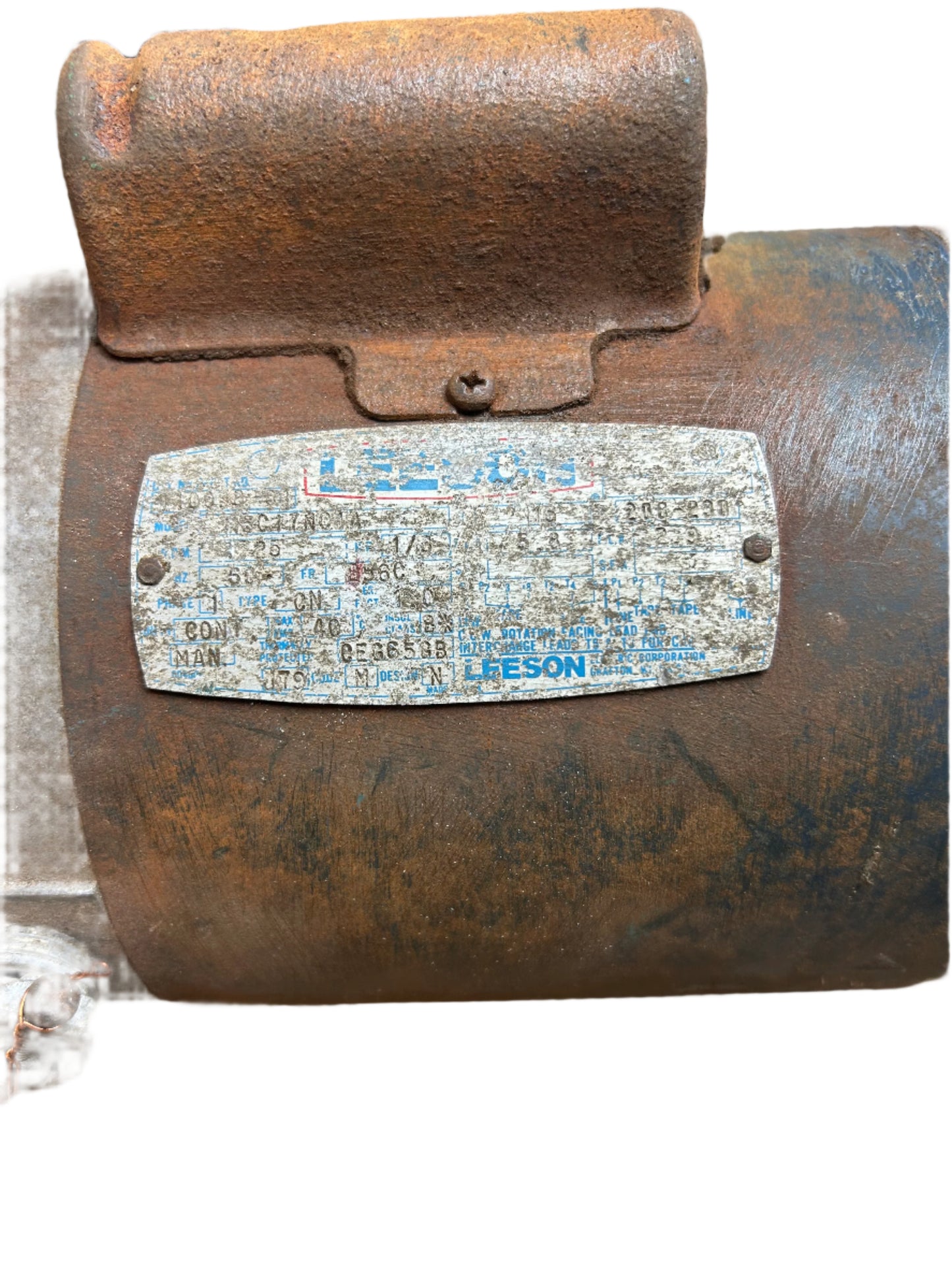 U246 - 1/3 HP 1725RPM 115/208-230V Leeson TEAO
