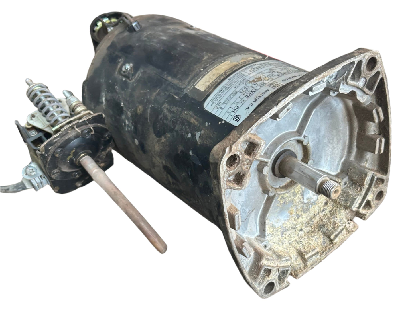 U___ - 1/2 HP 3450RPM 115/230V Moteur C.A DP