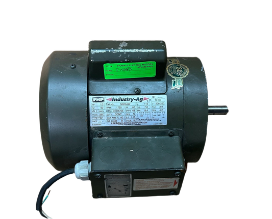 U124 - 1/2 HP 1725RPM 115/208-230V AG-I TEFC