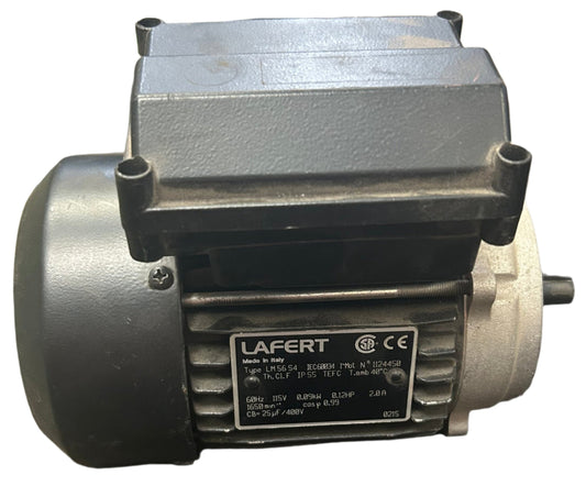 U267 - 0.12 HP 1650RPM 115V Lafert TEFC