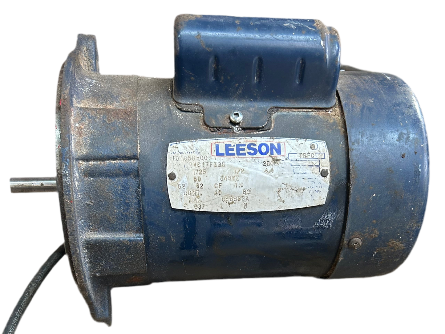 U229 - 1/2 HP 1725RPM 230V Leeson TEFC