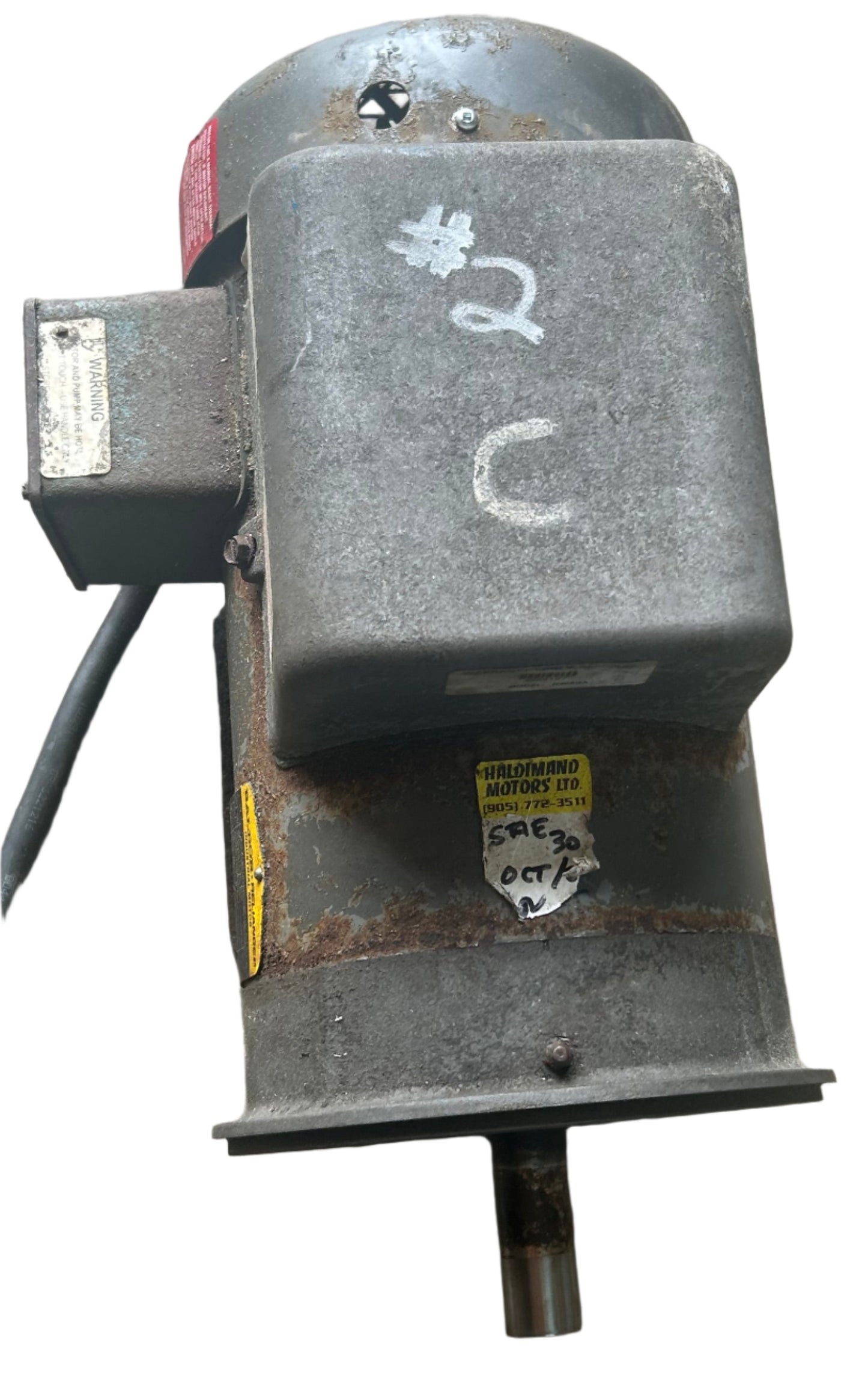 U___ - 5 HP 1725RPM 230V Baldor TEFC