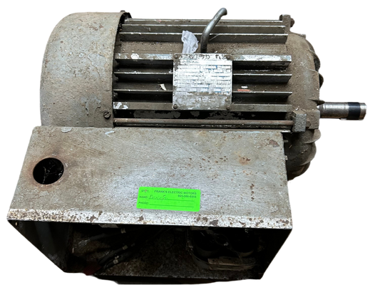 U191 - 7-1/2 HP 1750RPM 230V  TEFC
