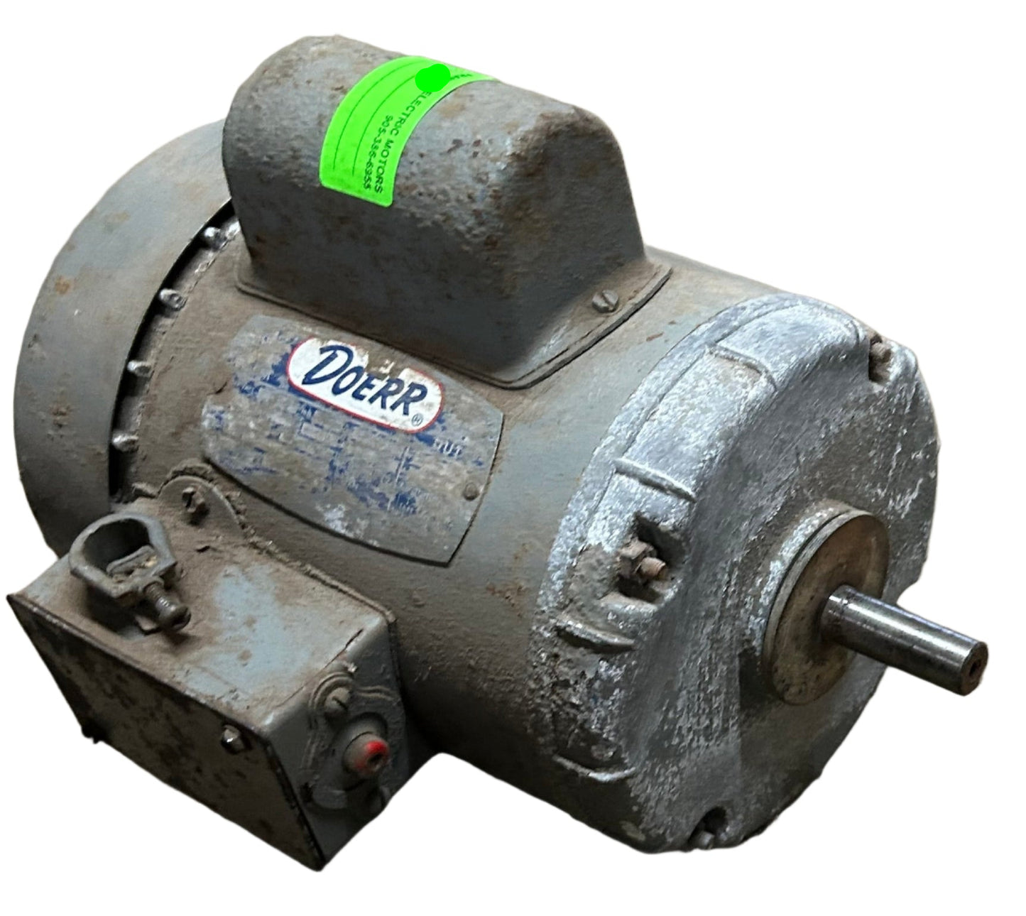 U247 - 3/4 HP 1725RPM 115/208-230V Doerr TEFC