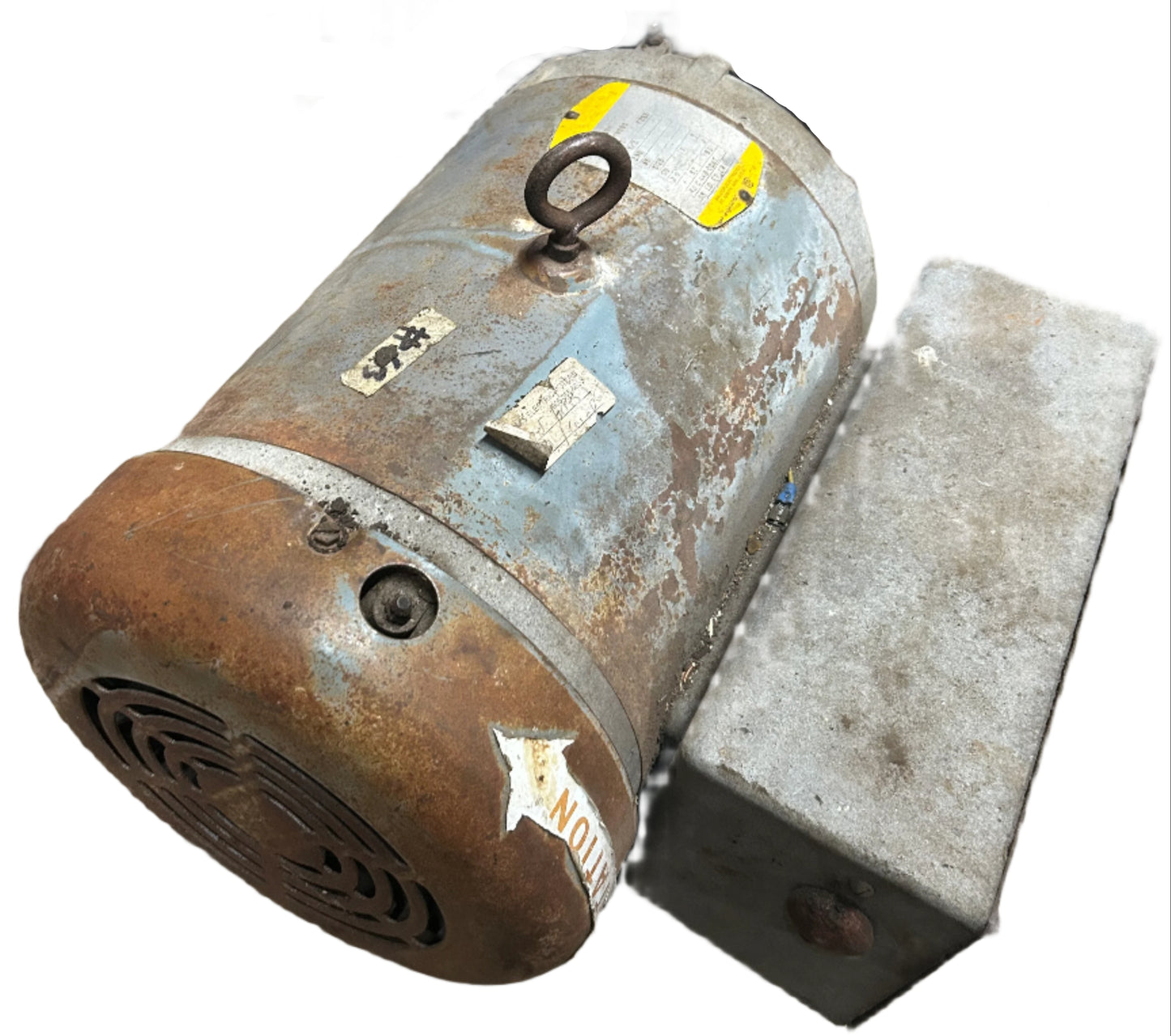 U63- 7-1/2 HP 1725RPM 230V Baldor TEFC Motor
