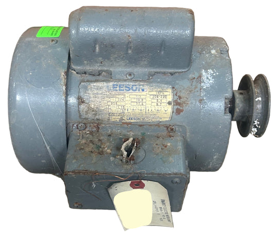 U319 - 3/4 HP ____RPM 115/208-230V Leeson TEFC