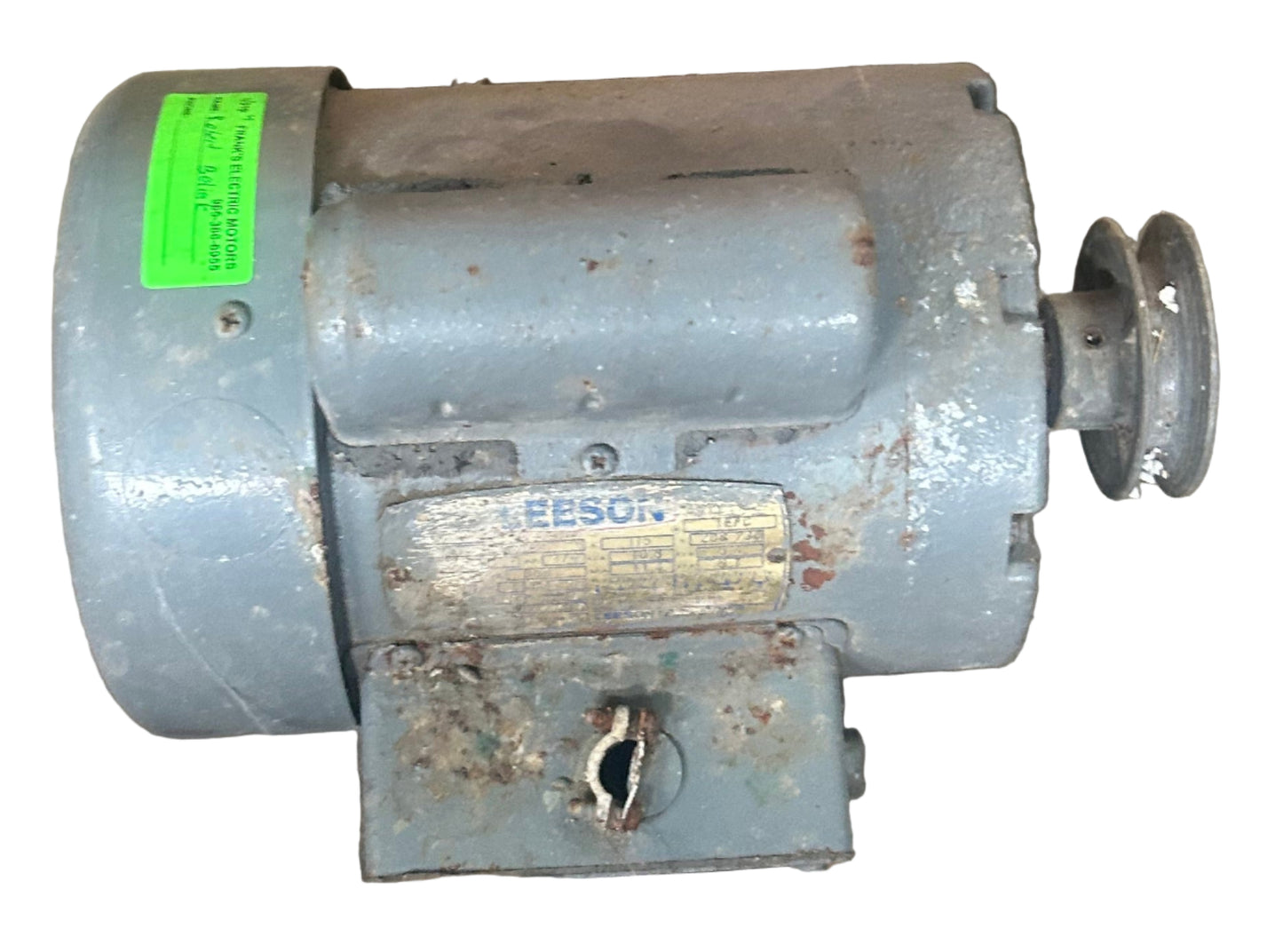 U319 - 3/4 HP ____RPM 115/208-230V Leeson TEFC