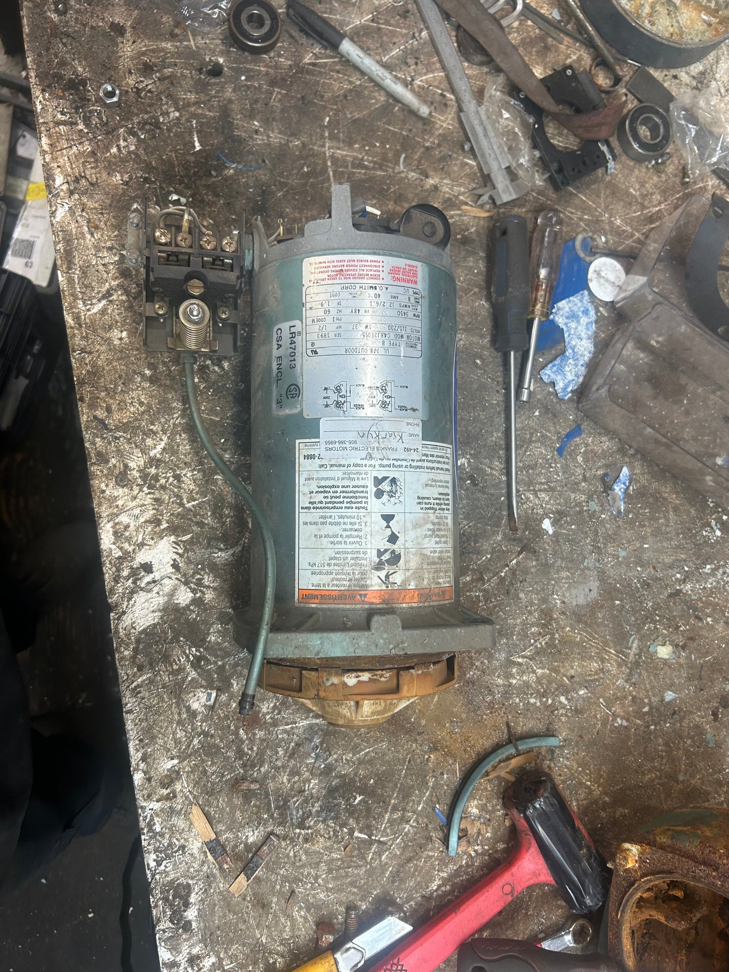 pump motor