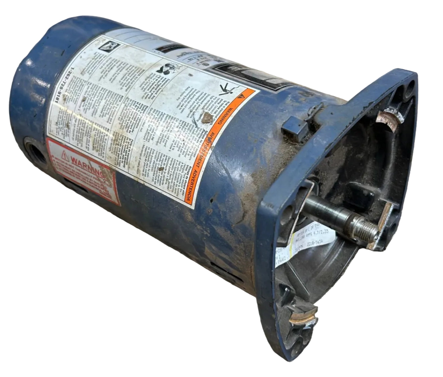 U362 - 1 1/2HP  208-230/460V  4.7/2.35