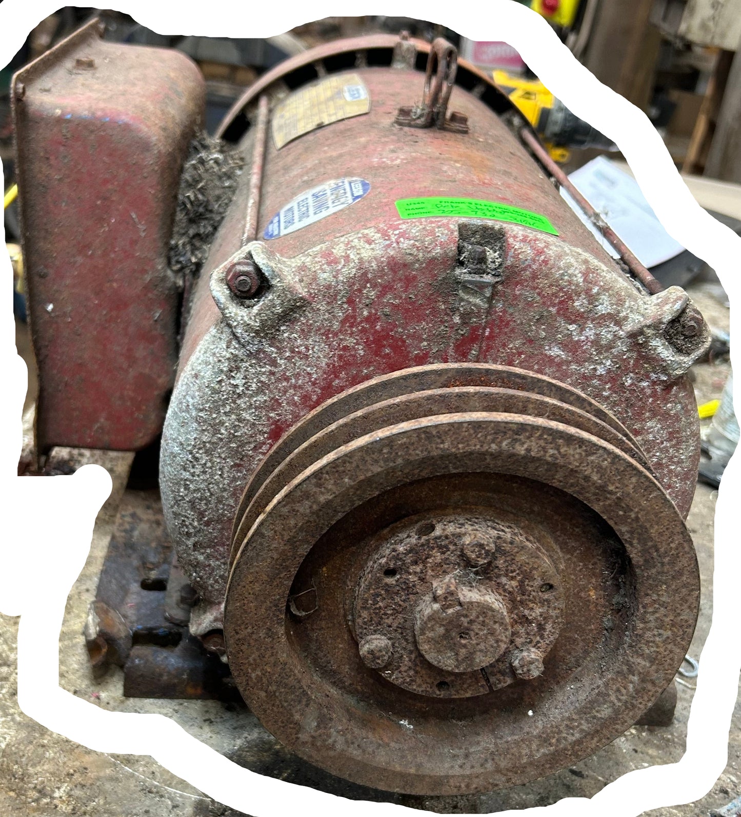 U345 - 7.5 HP Leeson Motor