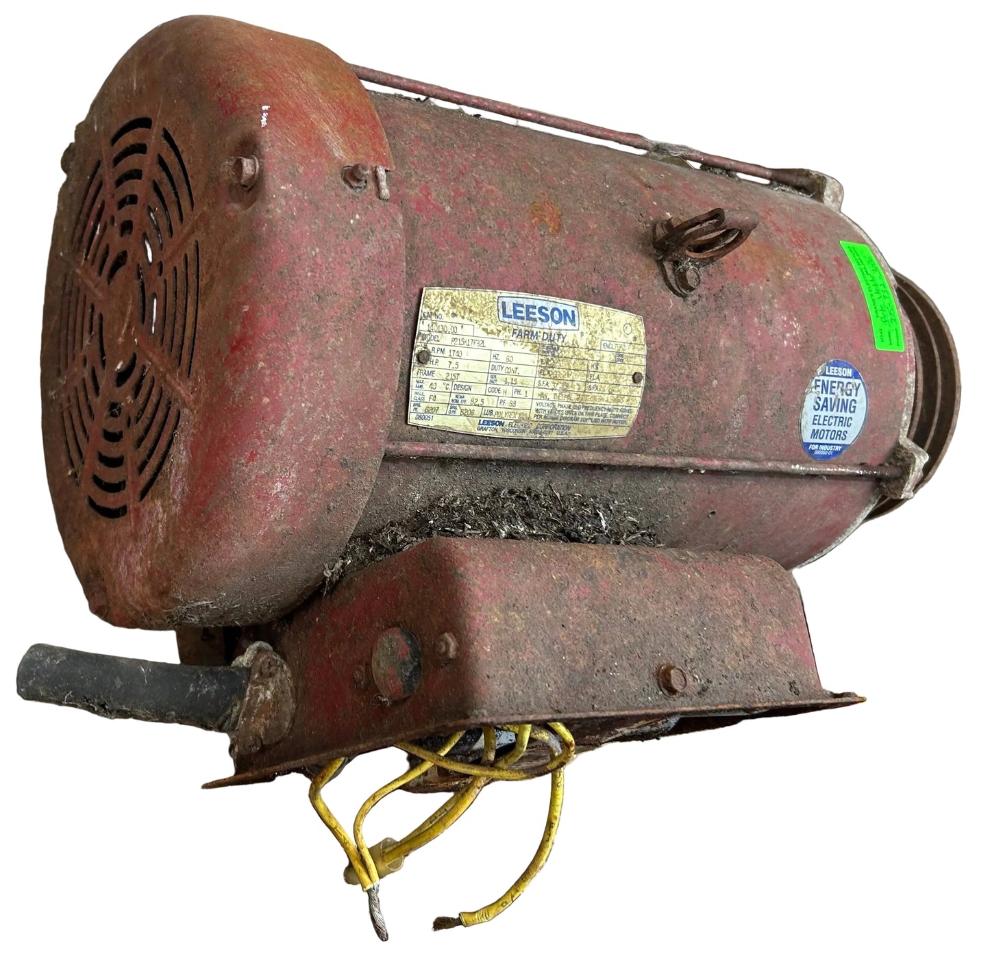 U345 - 7.5 HP Leeson Motor