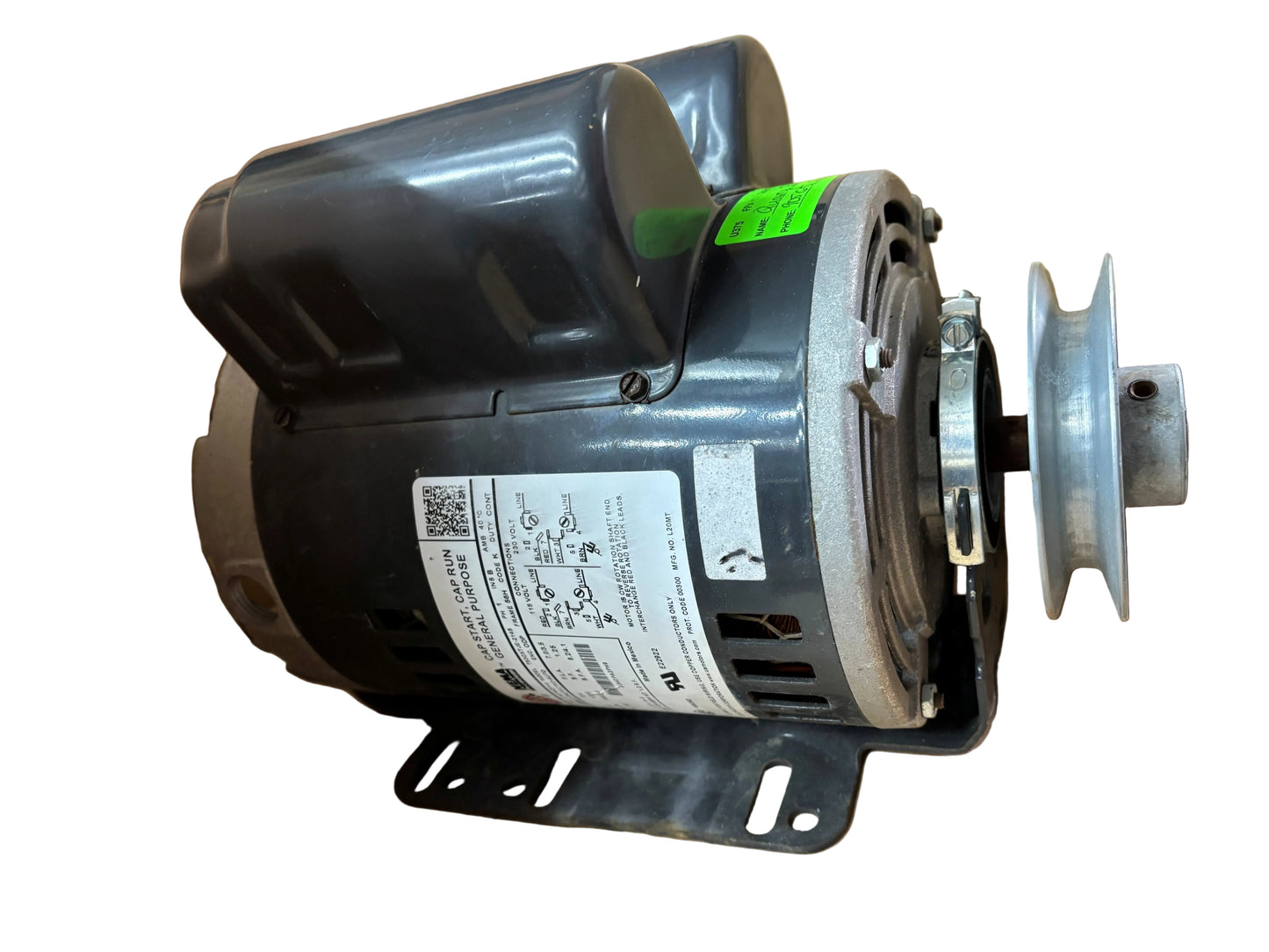 U375 - NEMA 3/4HP  115/240V  7.0/3.5AMPS