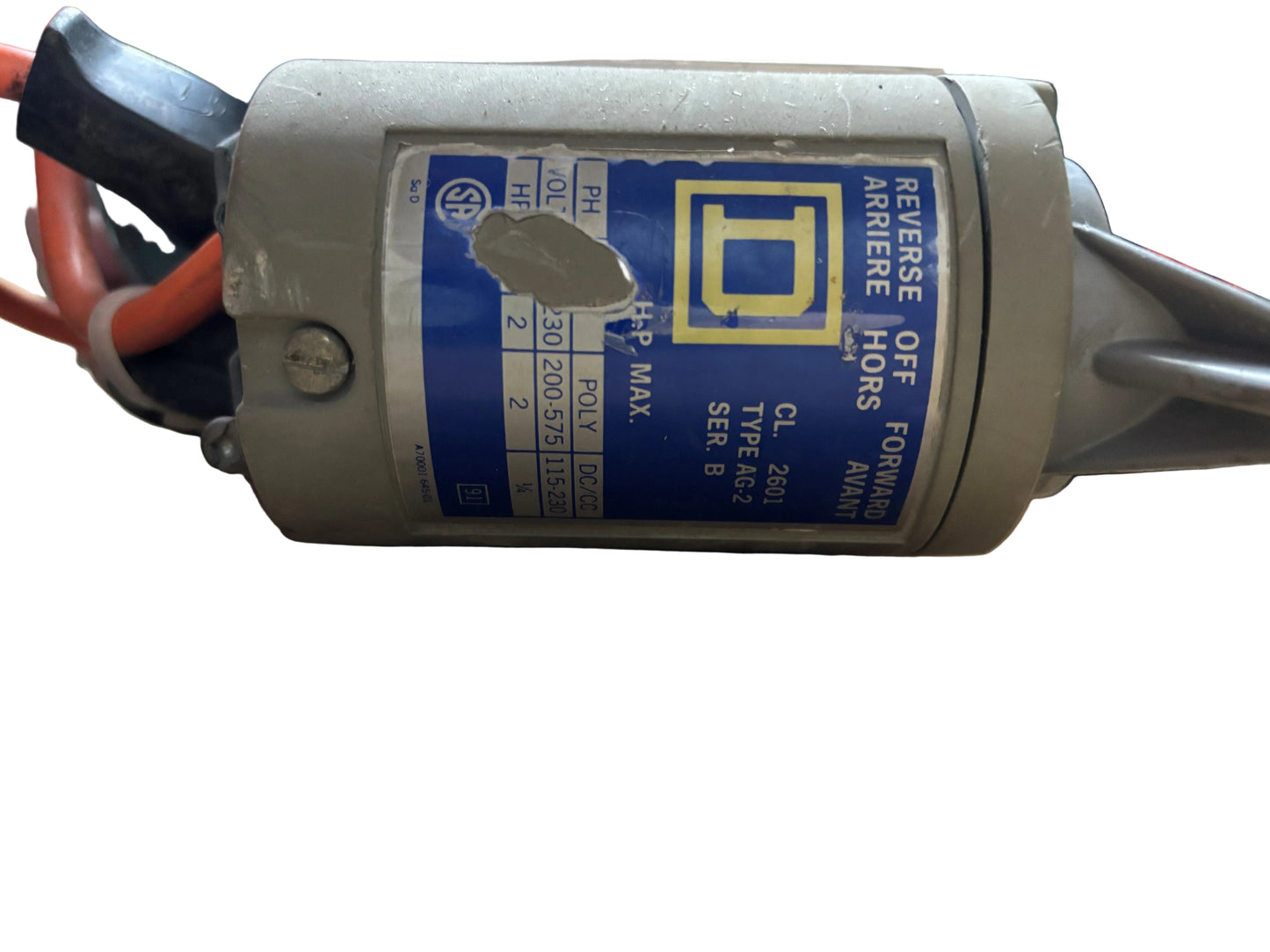 U381 - 3/4HP  115/230V  10.0/5.0AMPS