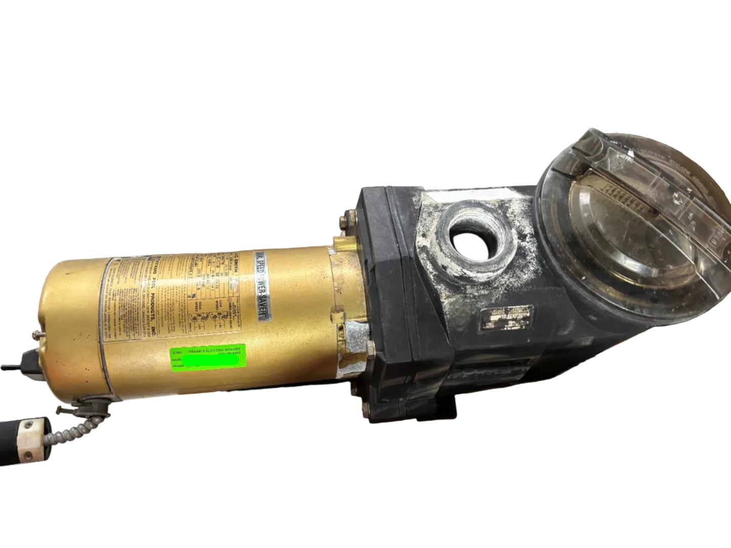 U383 - A.O. SMITH  1HP to 1/6HP  230V  7.1/1.83AMPS