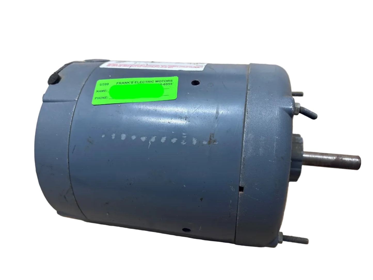 U399 - 1/3HP  115V  5.5/3.1AMPS