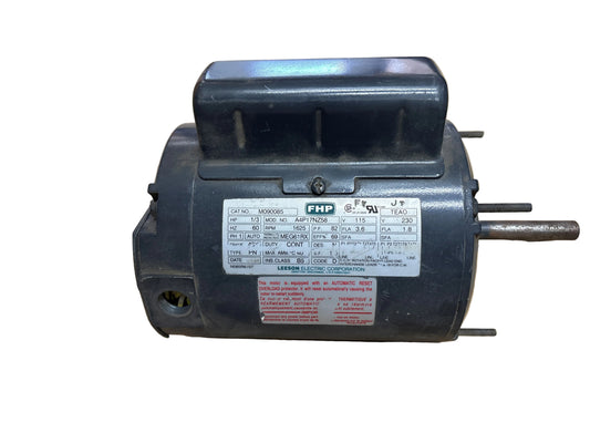 U388 - LEESON 1/3HP  115/230V  3.6/1.8AMPS