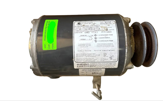 U391 - 1/3HP  115V  6.4/4.0AMPS