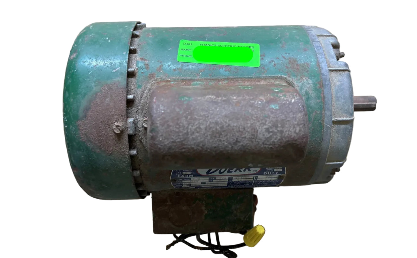 U401 - 3/4HP  115/230V  10.8/5.4AMPS