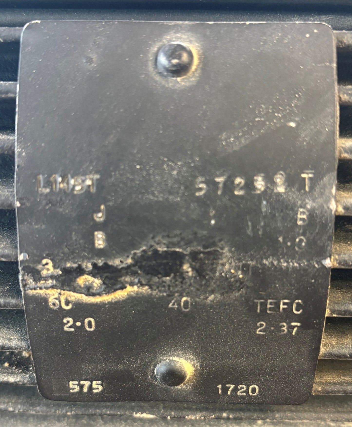 U437 - 2HP  575V  2.37AMPS
